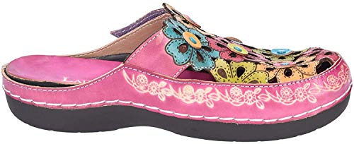 LAURA VITA Damen BICLLYO 16 Clogs, Pink (Lilas), 36 EU von Laura Vita