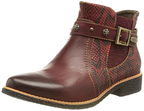 LAURA VITA Damen COCRALIEO 04 Ankle Boot, Wine, 37 EU von Laura Vita