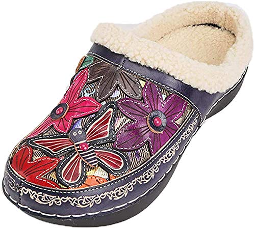 LAURA VITA Damen Capucine 01 Clog, Blue, 38 EU von Laura Vita