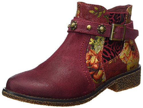LAURA VITA Damen Coralie 04 Chelsea Boots, Rot (Wine) von Laura Vita
