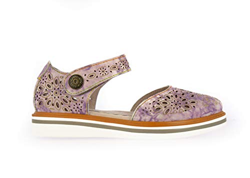 LAURA VITA Damen DECTROITO 12 Geschlossene Ballerinas, Violett (Violet Violet) von Laura Vita