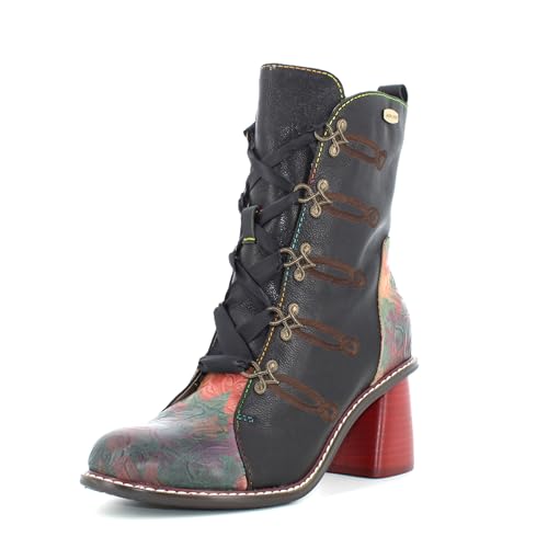 LAURA VITA Damen EVCAO 01 Stiefeletten, Schwarz (Noir Noir) von Laura Vita
