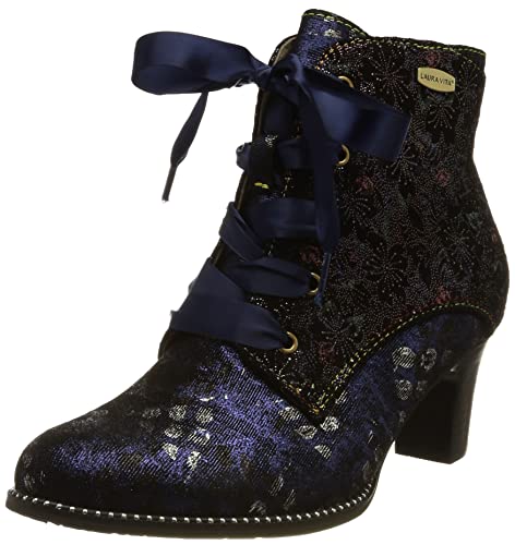 LAURA VITA Damen Elcodieo 01 Ankle Boot, Blau, 38 EU von Laura Vita
