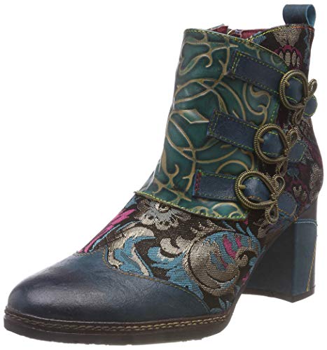 LAURA VITA Damen Emeline 03 Stiefeletten, Blau (Turquoise) von Laura Vita