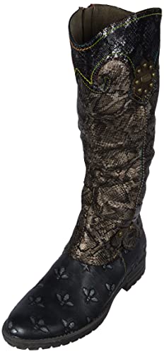 LAURA VITA Damen GACMAYO 15 Mid Calf Boot, Anthracite, 36 EU von Laura Vita