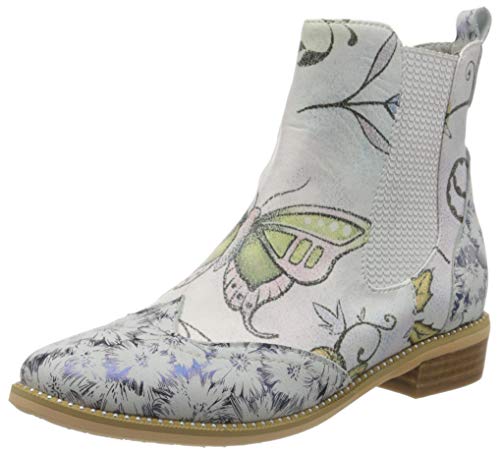 LAURA VITA Damen HICKO 021 Chelsea Boots, Blau (Bleu Bleu) von Laura Vita