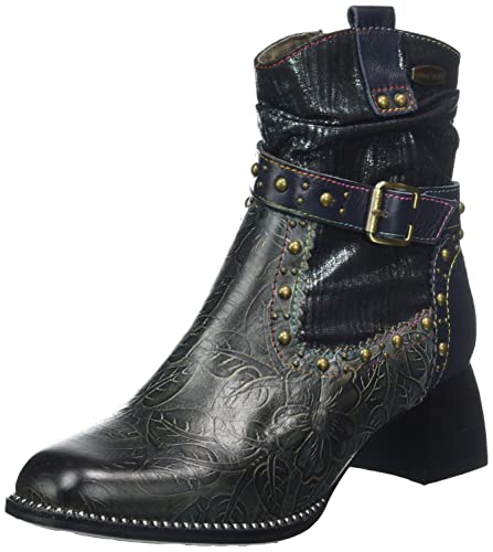 LAURA VITA Damen Kanelo 01 Ankle Boot, Schwarz, 37 EU von Laura Vita