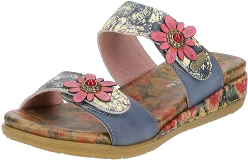 LAURA VITA Damen LALIAO 53 Mule, BLEU, 41 EU von Laura Vita