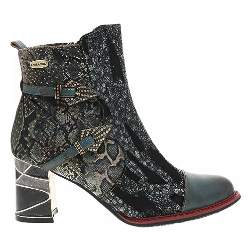 LAURA VITA Damen MARBREO 04 Ankle Boot, Turquoise, 36 EU von Laura Vita