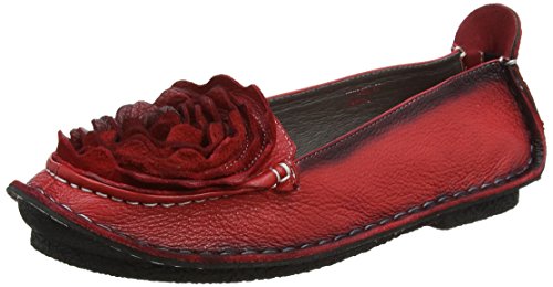 LAURA VITA Damen VICVIANEO Geschlossene Ballerinas, Rot (Rouge Rouge), 41 EU von Laura Vita