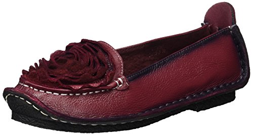 LAURA VITA Damen VICVIANEO Geschlossene Ballerinas, Rot (Wine Wine) von Laura Vita