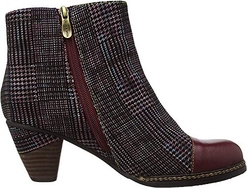 Laura Vita Damen ALCIZEEO 06 Stiefeletten, Rot (Wine Wine) von Laura Vita