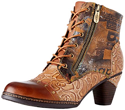 Laura Vita Damen ALCIZEEO 12 Stiefeletten, Braun (Camel Camel) von Laura Vita