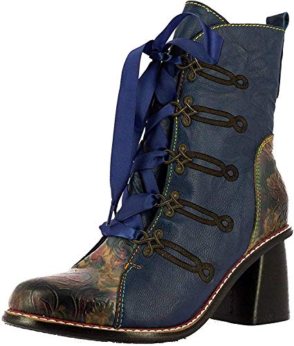 Laura Vita Damen Evcao 01 Stiefeletten, Blau Bleu Bleu, 40 EU von Laura Vita