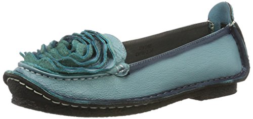 Laura Vita Damen VICVIANEO Geschlossene Ballerinas, Blau (Jeans Jeans) von Laura Vita