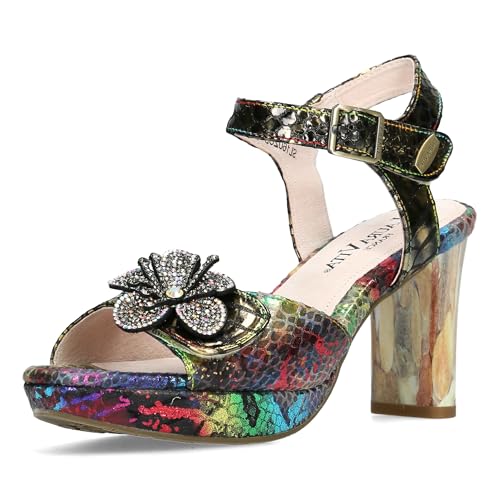 Laura Vita HICAO 023 Damen Sandalen, EU 38 von Laura Vita