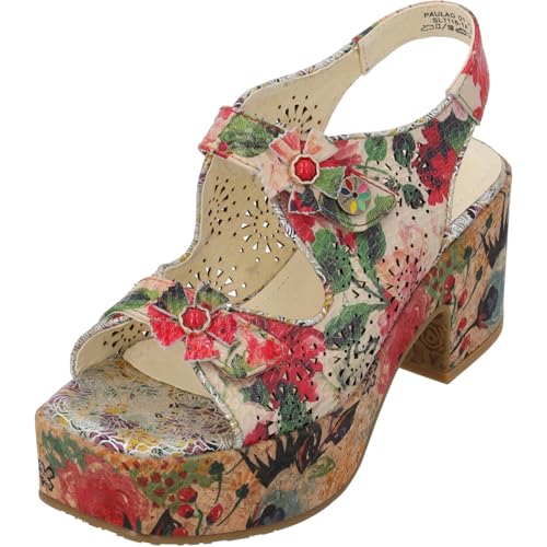 Laura Vita Paulao 01 Mehrfarbig/Rouge EU38 von Laura Vita