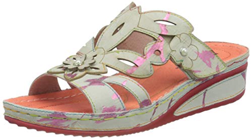 LAURA VITA Damen JACDISO 04 Mule, Rose, 39 EU von Laura Vita