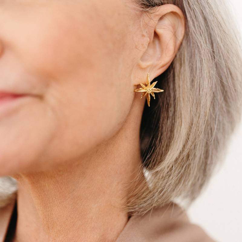 Stern Anis Statement Ohrringe Stern Anis Statement Ohrringe von LauraElizabethJewels