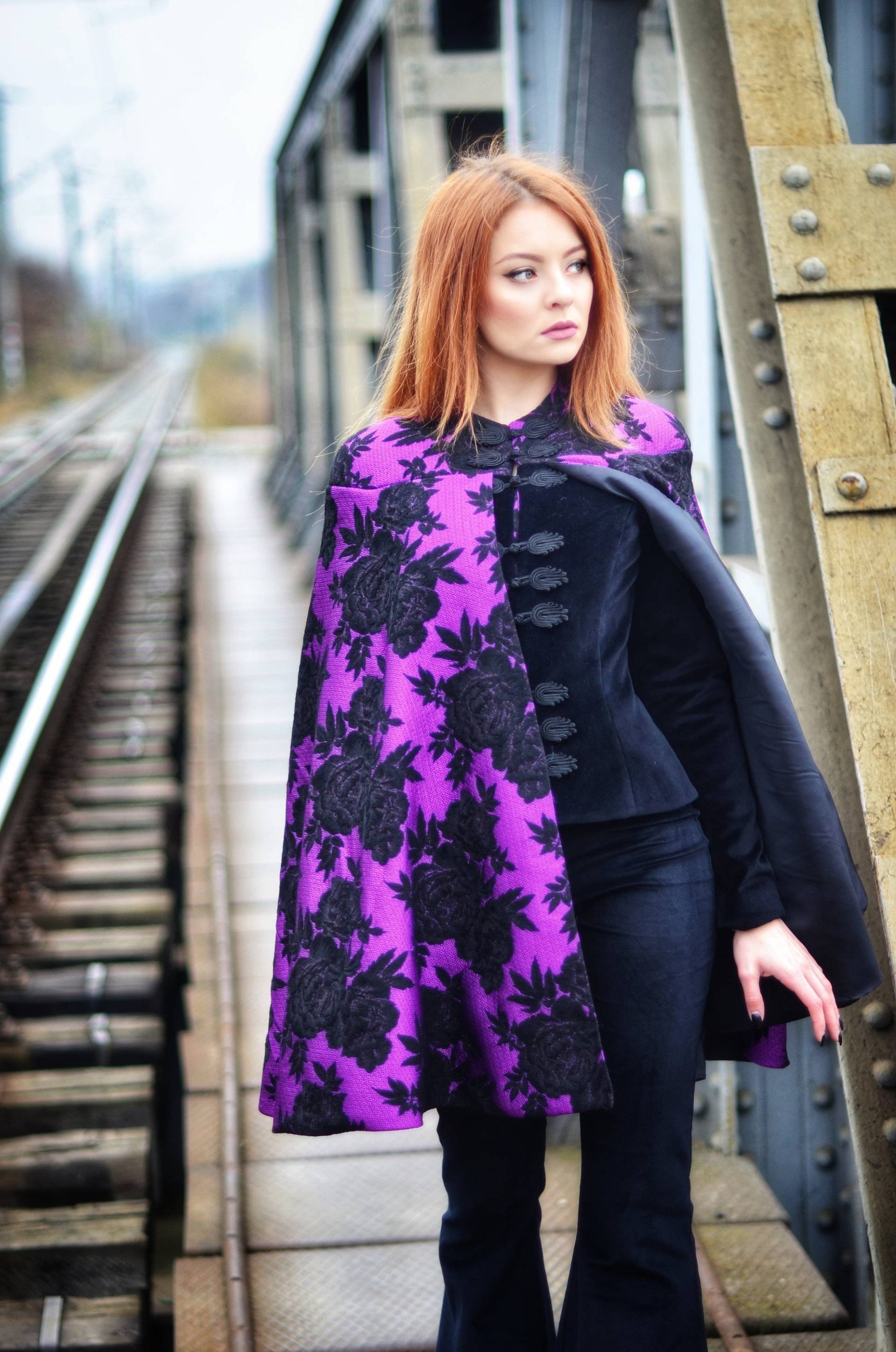 Cape Jacke, Haute Couture Jacke Für Damen, Made To Order | Uhura von LauraGalic