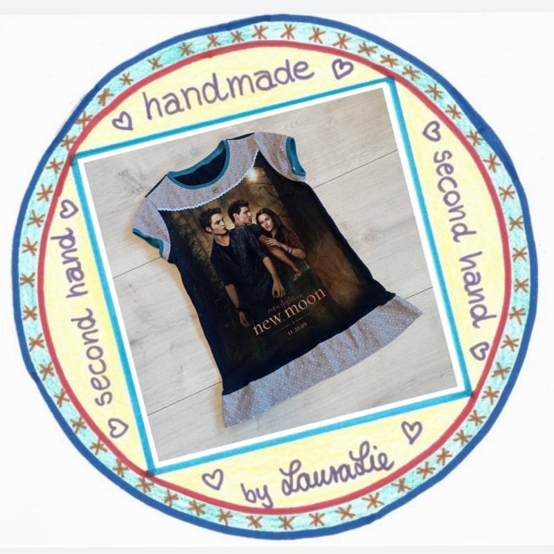 Tunika Long-Shirt "Twilight" 146 | Secondhand von LauraLieDesign