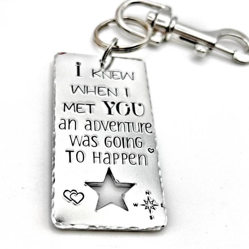 Abenteuer Schlüsselbund, New Start Beziehung Winnie Pooh Zitat, Neues Geschenk Abenteuer Schlüsselbund, New Start Beziehung Winnie Pooh Zitat, Neues Geschenk von LauraWalkerJewellery