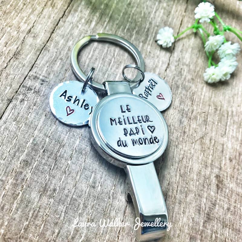 Flaschenöffner Für Opa, Weihnachtsgeschenk Papa Idee Zum Opatag Flaschenöffner Für Opa, Weihnachtsgeschenk Papa Idee Zum Opatag von LauraWalkerJewellery