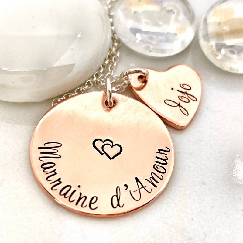 Halsketten-Anhänger Für Die Patin, Taufgeschenk Tolle Schmuck Wunsch Der Patin Halsketten-Anhänger Für Die Patin, Taufgeschenk Tolle Schmuck Wunsch Der Patin von LauraWalkerJewellery