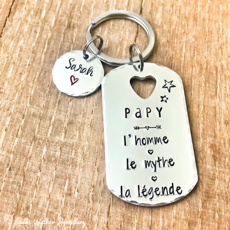 Opa-Opa-Geschenk, Schlüsselanhänger Mit Kindernamen, Opa-Geschenk, Idee Zum Großvatertag Opa-Opa-Geschenk, Schlüsselanhänger Mit Kindernamen, Opa-Geschenk, Idee Zum Großvatertag von LauraWalkerJewellery