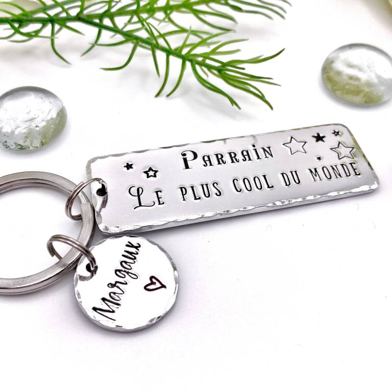 Paten-Schlüsselanhänger, Patengeschenk, Patenwunsch, Bester Pate Paten-Schlüsselanhänger, Patengeschenk, Patenwunsch, Bester Pate von LauraWalkerJewellery