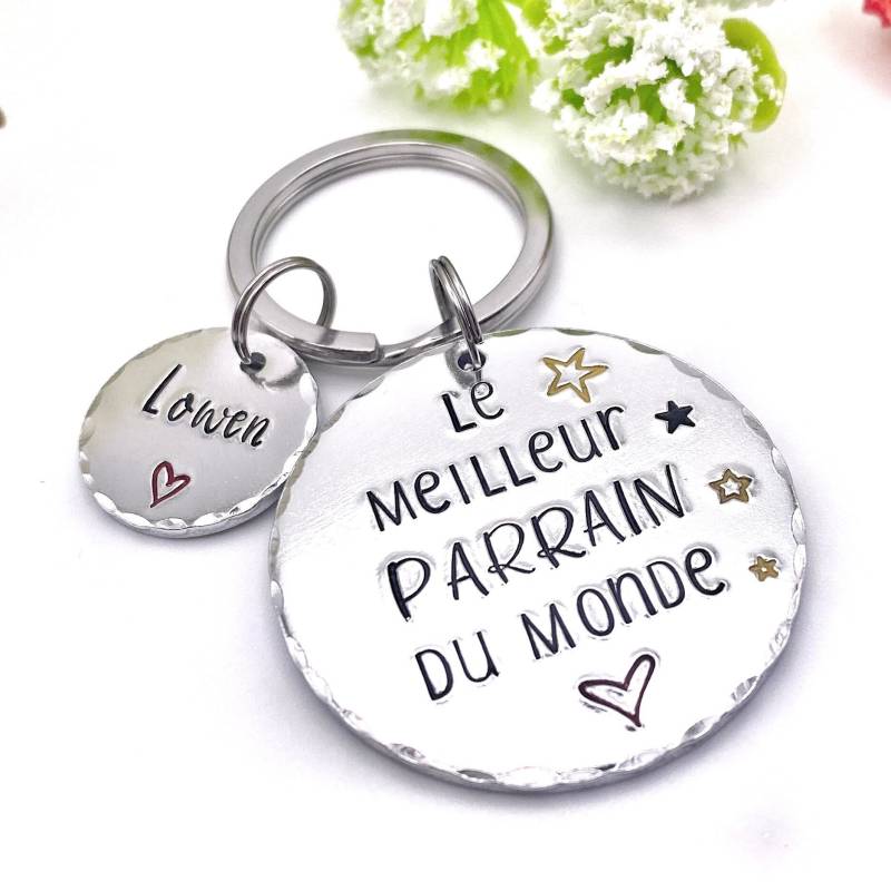 Patenwunsch - Paten-Schlüsselanhänger Patengeschenk Patenwunsch - Paten-Schlüsselanhänger Patengeschenk von LauraWalkerJewellery