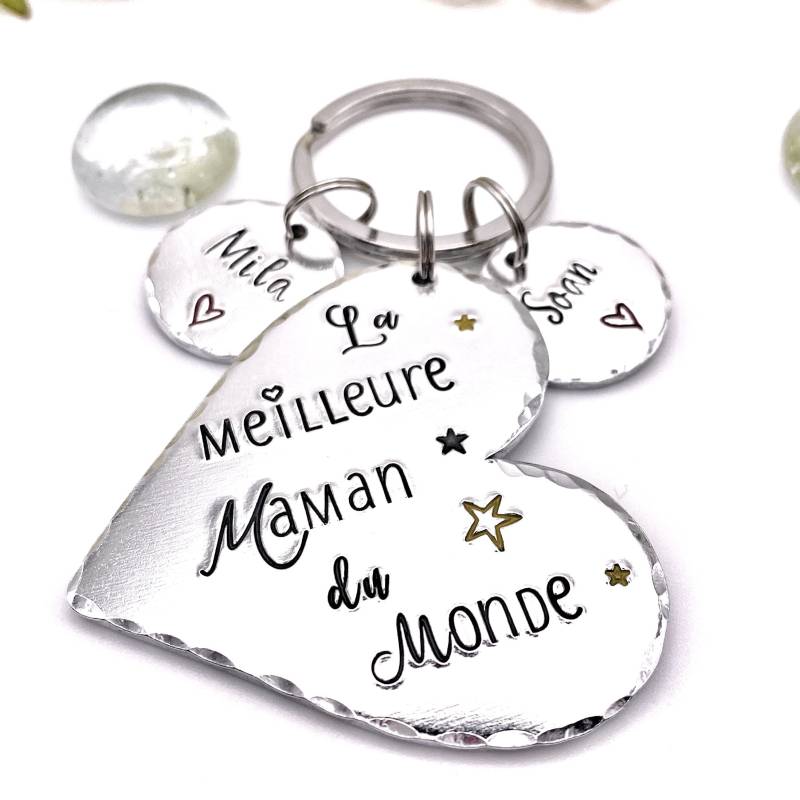Personalisierter Schlüsselanhänger Für Mama, Muttertagsgeschenk, Personalisierter Mutter-Schlüsselanhänger Personalisierter Schlüsselanhänger Für Mama, Muttertagsgeschenk, Personalisierter Mutter-Schlüsselanhänger von LauraWalkerJewellery