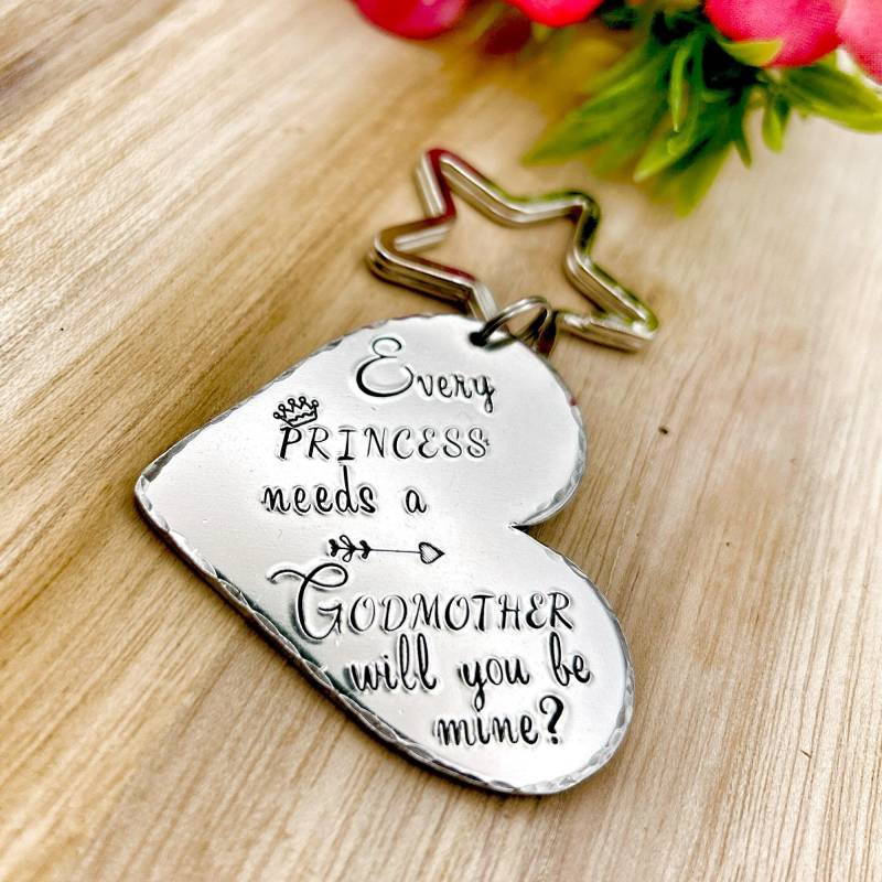 Schlüsselanhänger Für Die Patentante, Willst Du Meine Patentante Sein, Geschenk Schlüsselanhänger Für Die Patentante, Willst Du Meine Patentante Sein, Geschenk von LauraWalkerJewellery