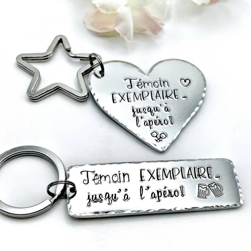 Témoin Cadeau, Porte Clé, Geschenk Témoin Cadeau, Porte Clé, Geschenk von LauraWalkerJewellery