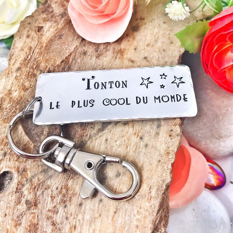 Tonton Schlüsselanhänger, Geschenk von LauraWalkerJewellery