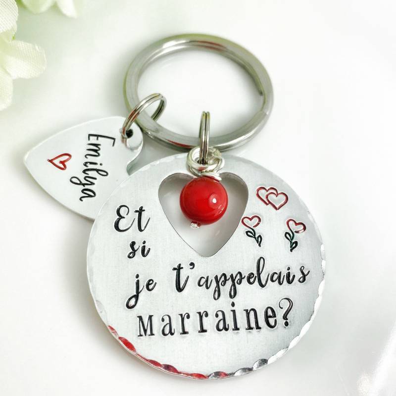 Wunsch Der Patin, Schlüsselanhänger Geschenk Zur Taufe Wenn Ich Dich Patin Nannte, Schmuck Wunsch Der Patin, Schlüsselanhänger Geschenk Zur Taufe Wenn Ich Dich Patin Nannte, Schmuck von LauraWalkerJewellery