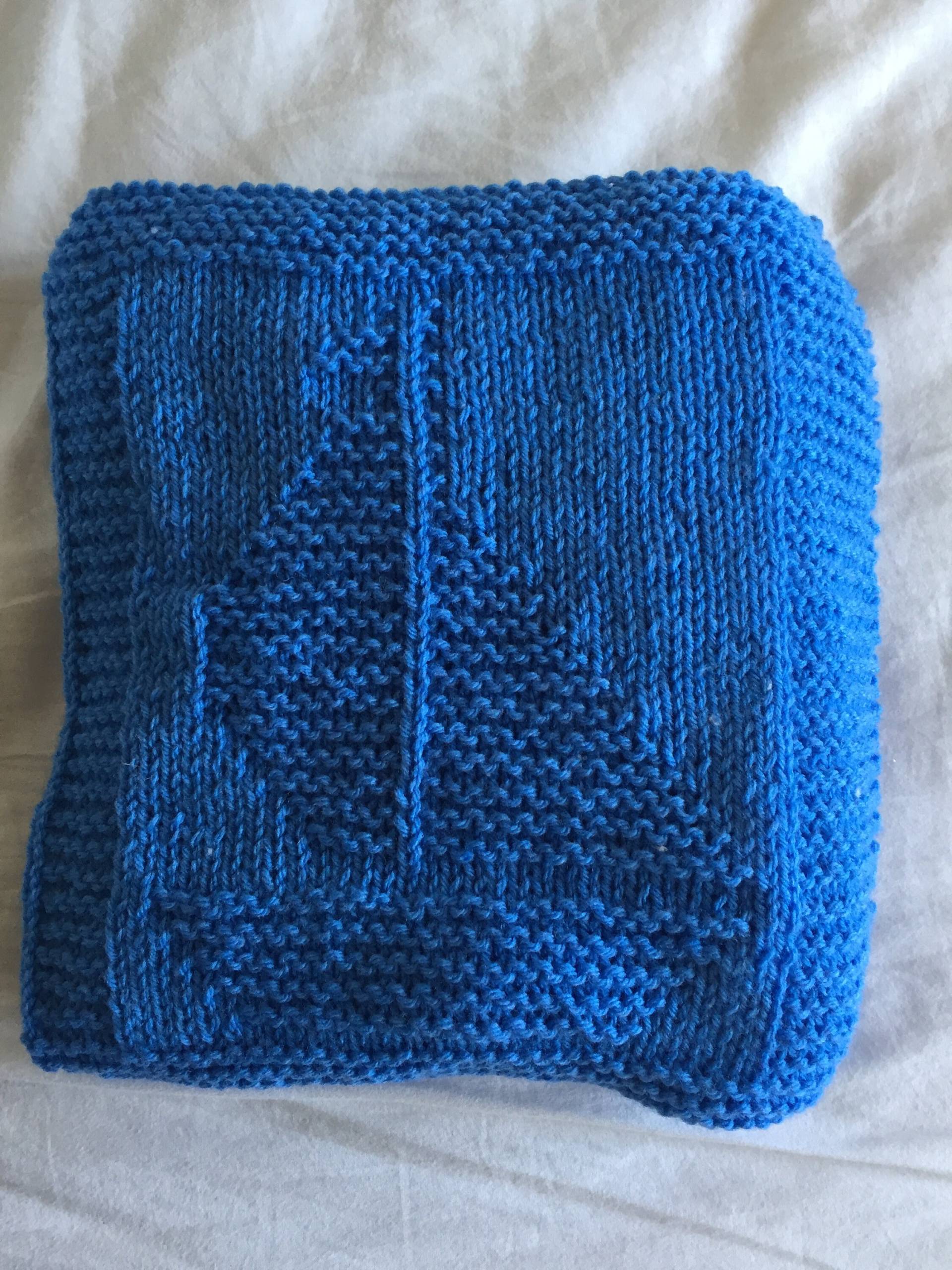 Von Hand Gestrickte Babydecke Von Hand Gestrickte Babydecke von LaurasLovelyKnitsGB