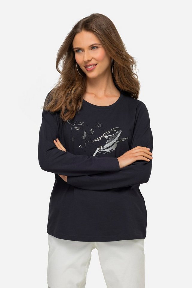 Laurasøn Longsleeve T-Shirt Wal Rundhals Langarm von Laurasøn