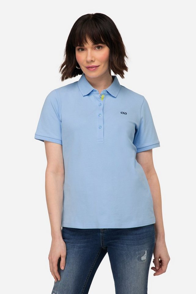 Laurasøn Poloshirt Poloshirt Piqué Polokragen Halbarm von Laurasøn