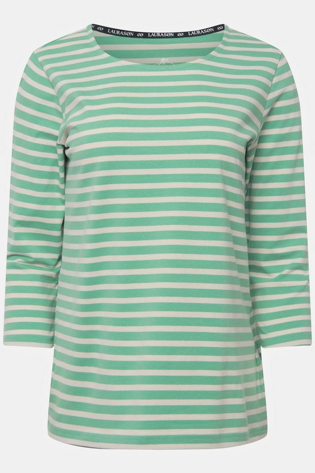 Laurasøn Rundhalsshirt Ringel-T-Shirt Regular Fit von Laurasøn