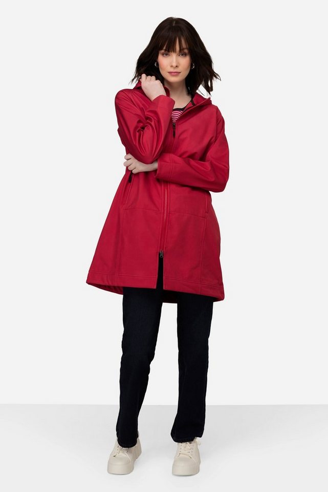 Laurasøn Softshelljacke Softshell-Jacke 3fach Funktion Kapuze Langarm von Laurasøn