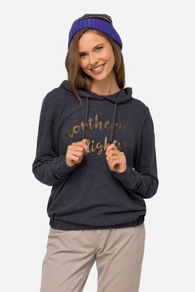 Laurasøn Sweatshirt Hoodie Statement Print Kapuze Langarm von Laurasøn