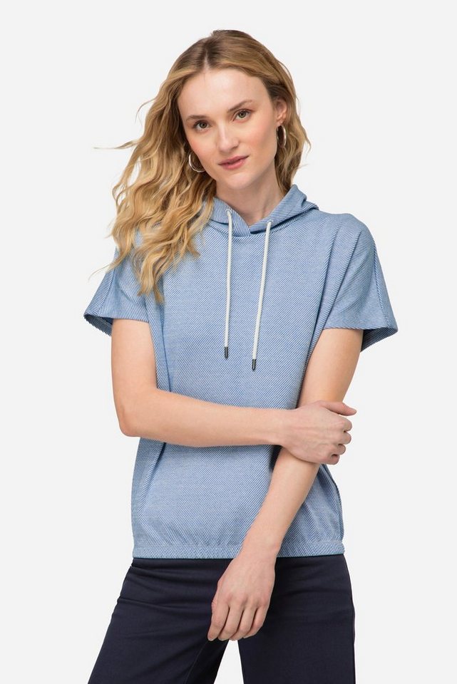 Laurasøn Sweatshirt Hoodie oversized Kapuze elastischer Saum von Laurasøn