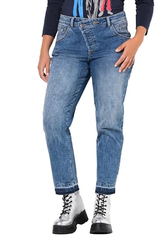 Laurasøn Boyfriend-Jeans, 5-Pocket Blue Denim 52 836114902-52 Laurasøn Boyfriend-Jeans, 5-Pocket Blue Denim 52 836114902-52 von Laurasøn