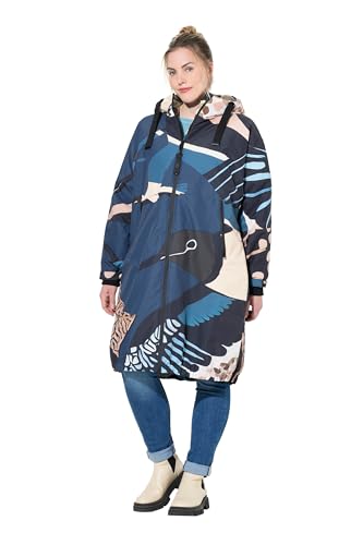 Laurasøn Funktionsmantel, Oversized, 2-Wege-Zipper, Teddyfutter Marine XXL 831646130-XXL von Laurasøn