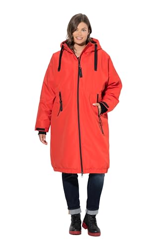 Laurasøn Funktionsmantel, Oversized, Teddyfutter, Kapuze, 2-Wege-Zipper Paprika 52+ 840664532-52+ von Laurasøn