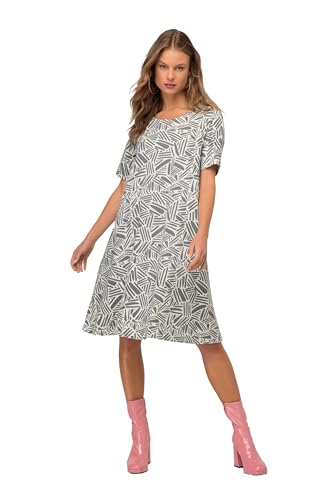 Laurasøn Jerseykleid, Rundhals, Halbarm dunkelgrau M 819496101-M von Laurasøn