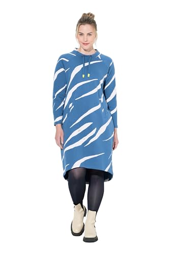 Laurasøn Kleid, Langarm, Rundhals, Oeko-TEX denimblau XL 833033721-XL von Laurasøn