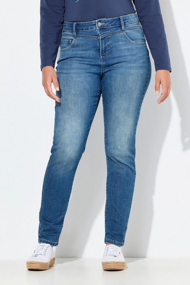Laurasøn Röhrenjeans High Waist Jeans Slim von Laurasøn