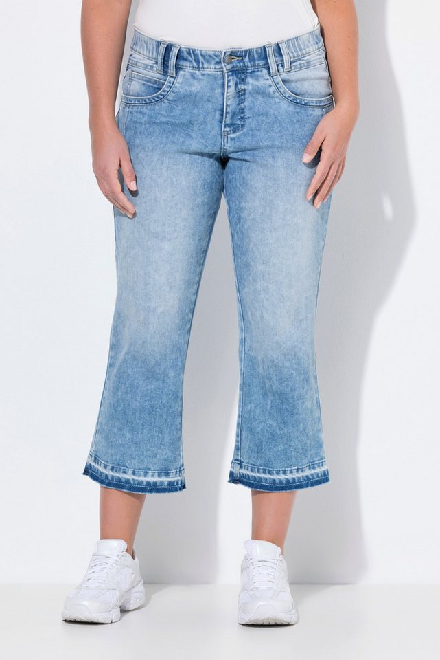 Laurasøn Regular-fit-Jeans 3/4 wide leg Jeans von Laurasøn